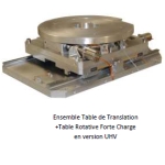 ISP SYSTEM Tables de translation et de rotation ISP SYSTEM