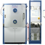 PROVAC Taurion Plasmaunterstützte Hochvakuum Beschichtungsanlage PROVAC Beschichtungsanlage